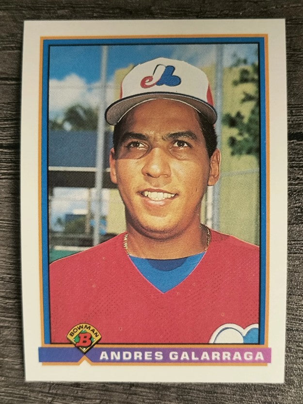 1991 Bowman #446 Andres Galarraga