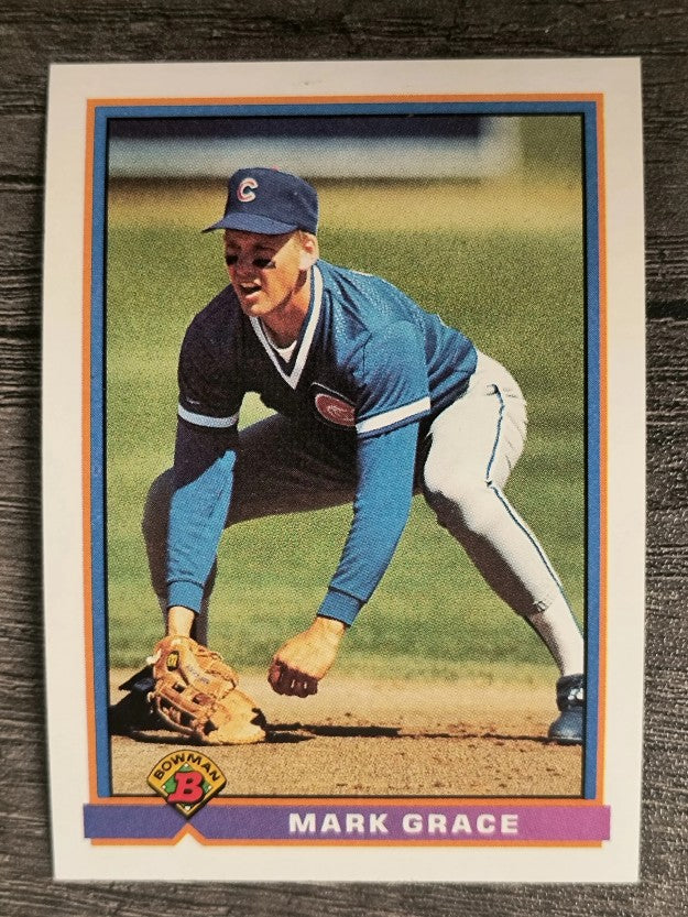 1991 Bowman #433 Mark Grace