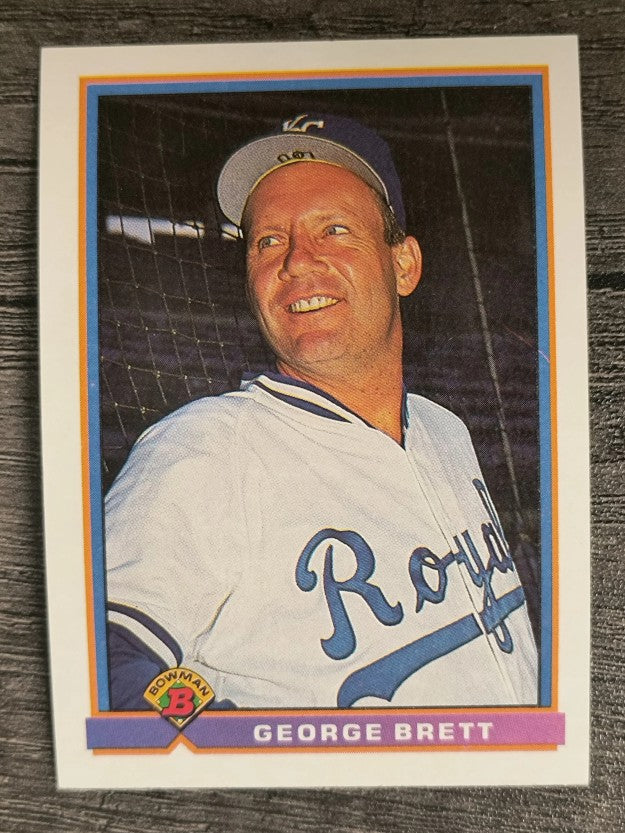 1991 Bowman #300 George Brett