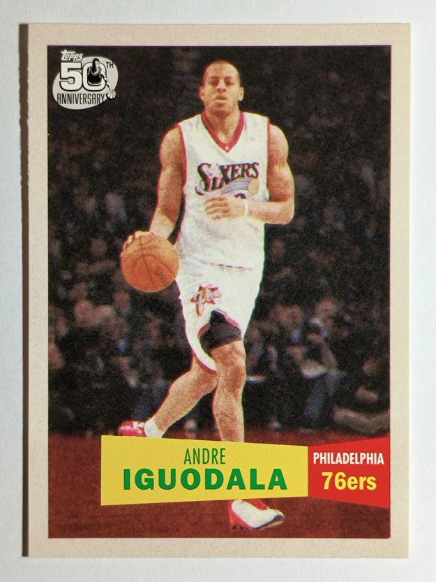 2007-08 Topps 1957-58 Variations #110 Andre Iguodala