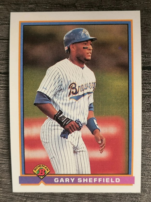 1991 Bowman #52 Gary Sheffield