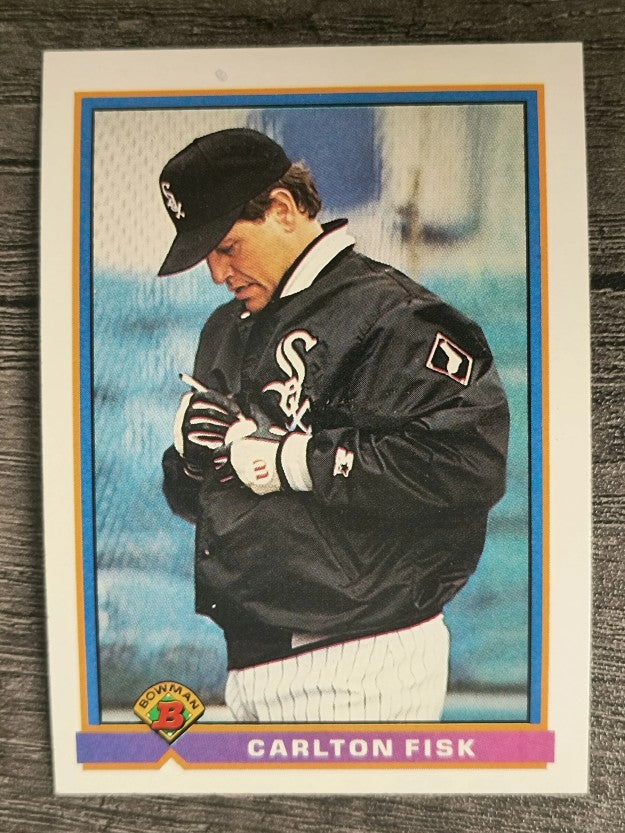 1991 Bowman #345 Carlton Fisk