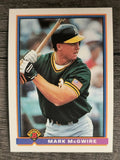 1991 Bowman #234 Mark McGwire