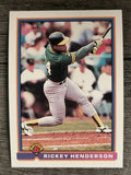 1991 Bowman #213 Rickey Henderson