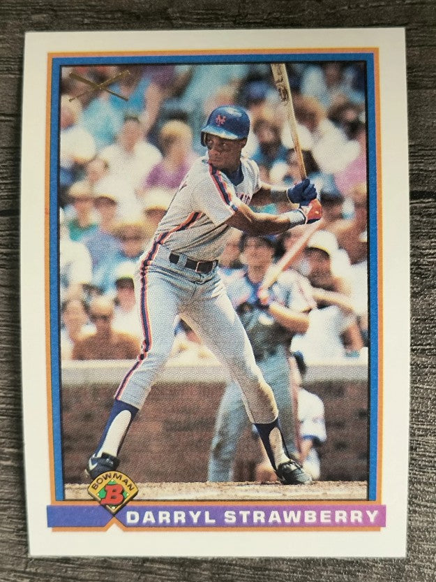 1991 Bowman #382 Darryl Strawberry SLUG
