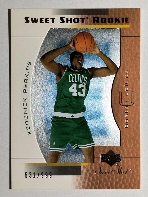 2003-04 Sweet Shot #117 Kendrick Perkins RC