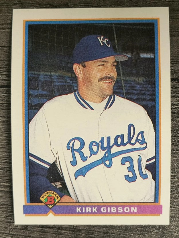 1991 Bowman #302 Kirk Gibson