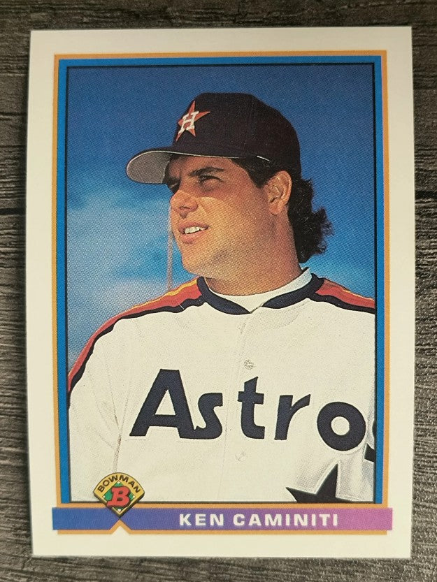 1991 Bowman #543 Ken Caminiti
