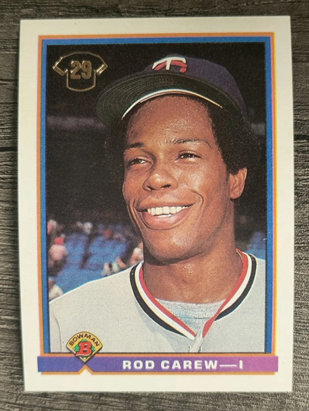 1991 Bowman #1 Rod Carew I