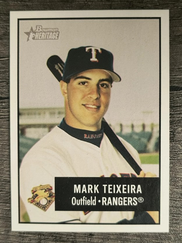 2003 Bowman Heritage #74 Mark Teixeira
