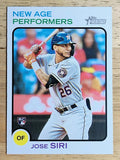 2022 Topps Heritage New Age Performers #NAP20 Jose Siri