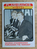 2022 Topps Heritage News Flashbacks George Steinbrenner Purchases The Yankees