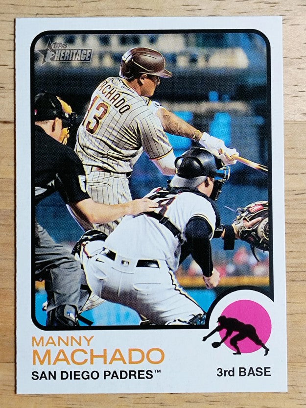 2022 Topps Heritage #482 Manny Machado SP