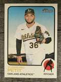 2022 Topps Heritage #466 Yusmeiro Petit SP