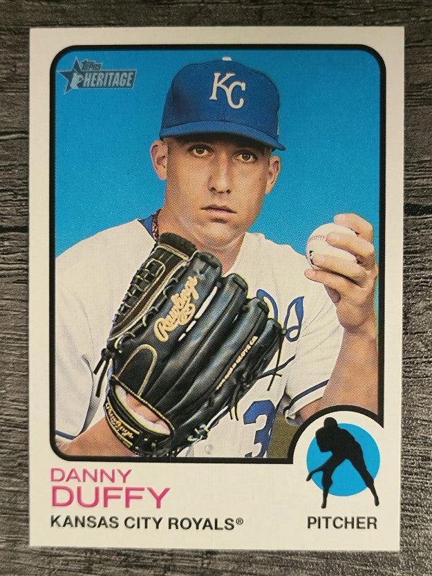 2022 Topps Heritage #470 Danny Duffy SP