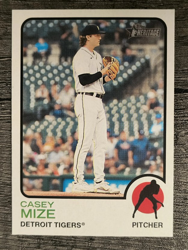 2022 Topps Heritage #398 Casey Mize