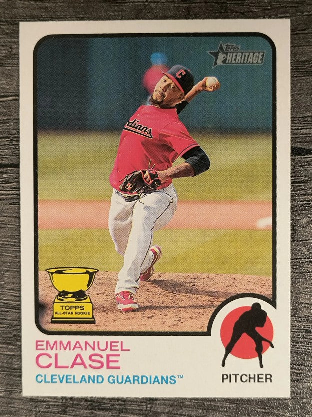 2022 Topps Heritage #394 Emmanuel Clase