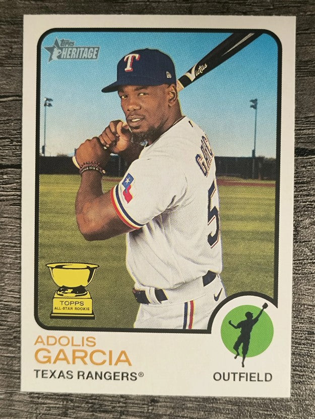 2022 Topps Heritage #83 Adolis Garcia