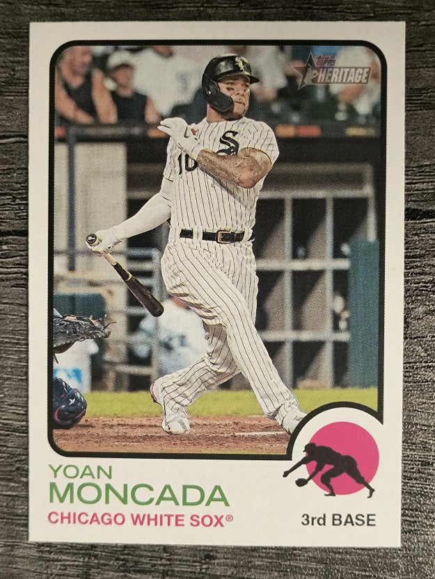 2022 Topps Heritage #9 Yoan Moncada