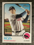 2022 Topps Heritage #193 Austin Riley