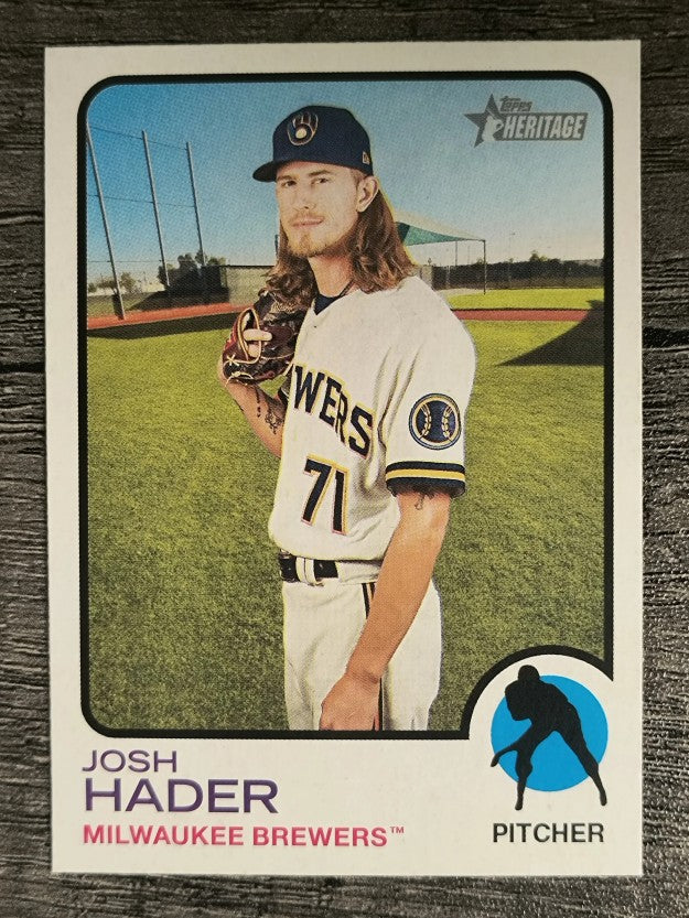 2022 Topps Heritage #327 Josh Hader