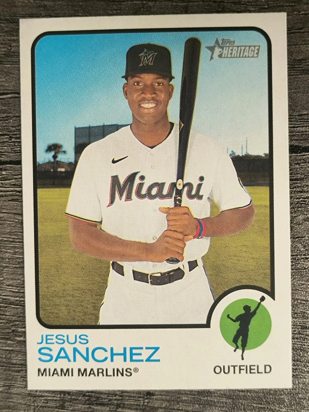 2022 Topps Heritage #275 Jesus Sanchez