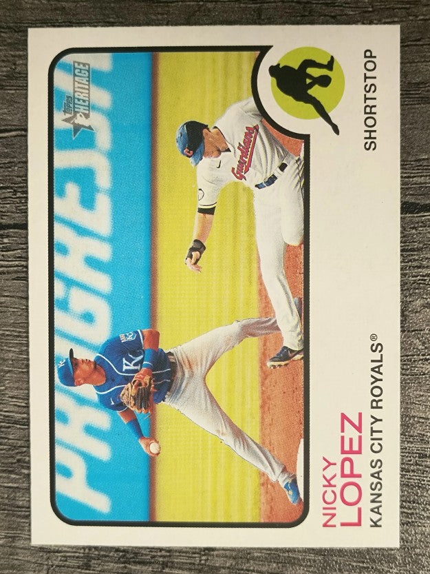 2022 Topps Heritage #260 Nicky Lopez