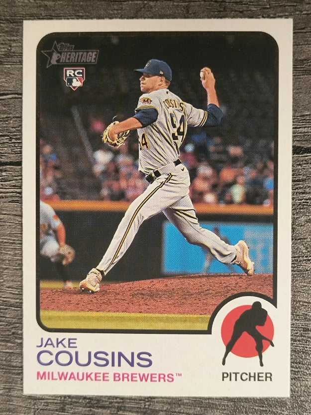 2022 Topps Heritage #116 Jake Cousins RC