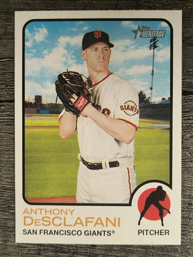 2022 Topps Heritage #317 Anthony DeSclafani