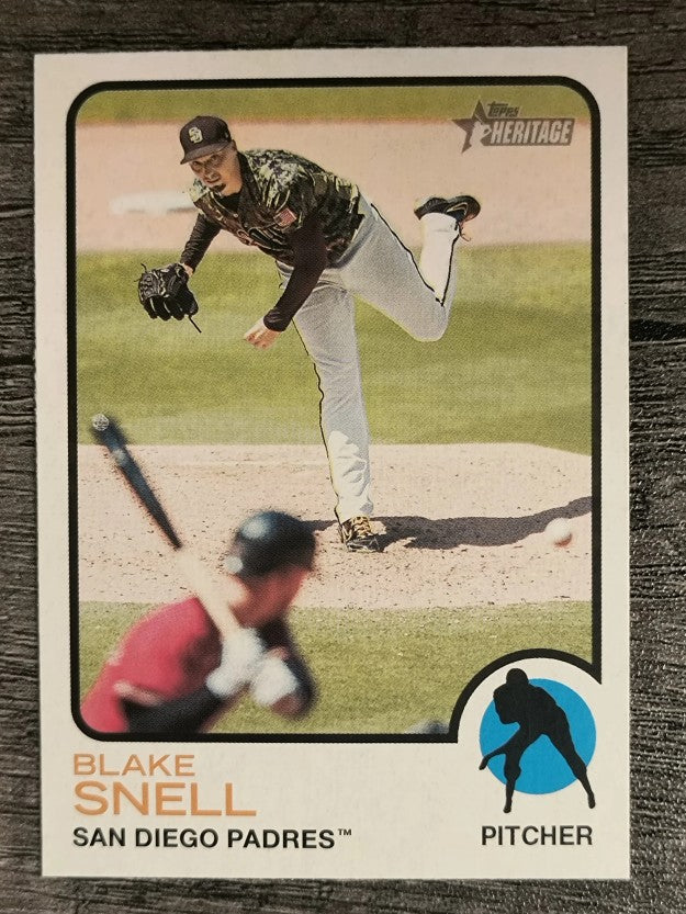 2022 Topps Heritage #331 Blake Snell