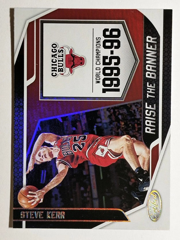 2019-20 Certified Raise the Banner #13 Steve Kerr