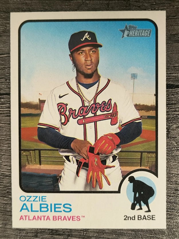 2022 Topps Heritage #378 Ozzie Albies