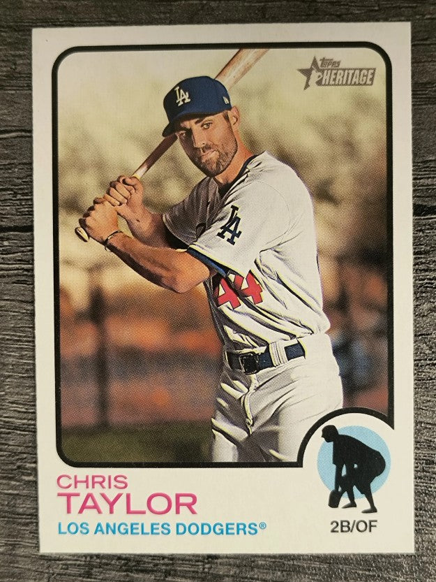 2022 Topps Heritage #312 Chris Taylor