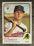 2022 Topps Heritage #277 Ernie Clement RC