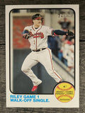 2022 Topps Heritage #205 Austin Riley