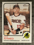 2022 Topps Heritage #135 Nick Ahmed