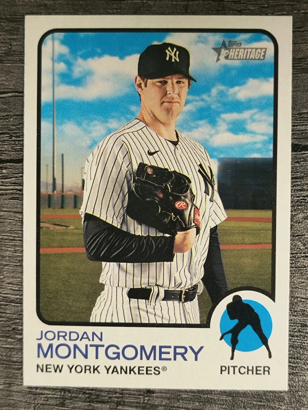 2022 Topps Heritage #354 Jordan Montgomery