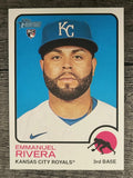 2022 Topps Heritage #192 Emmanuel Rivera RC