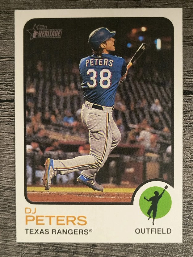 2022 Topps Heritage #119 DJ Peters