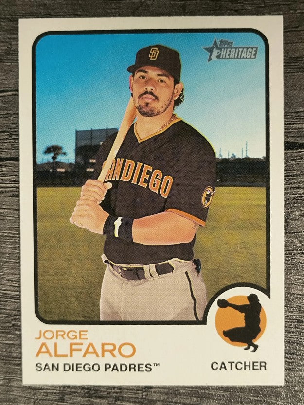 2022 Topps Heritage #274 Jorge Alfaro