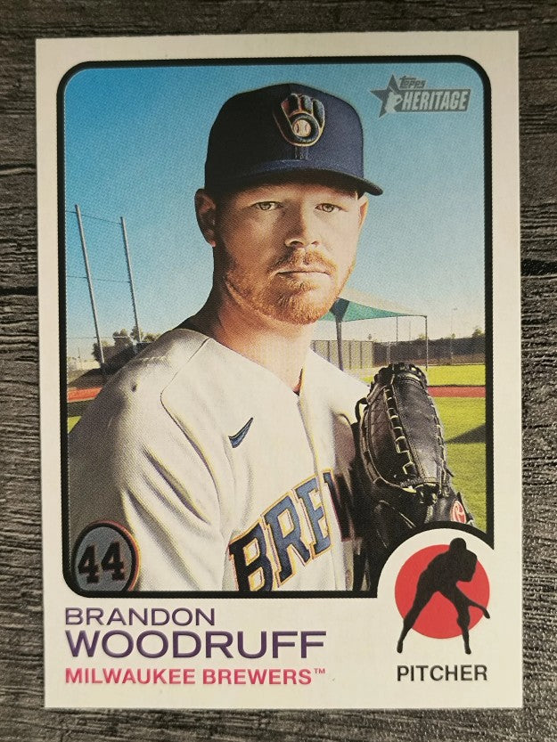 2022 Topps Heritage #353 Brandon Woodruff