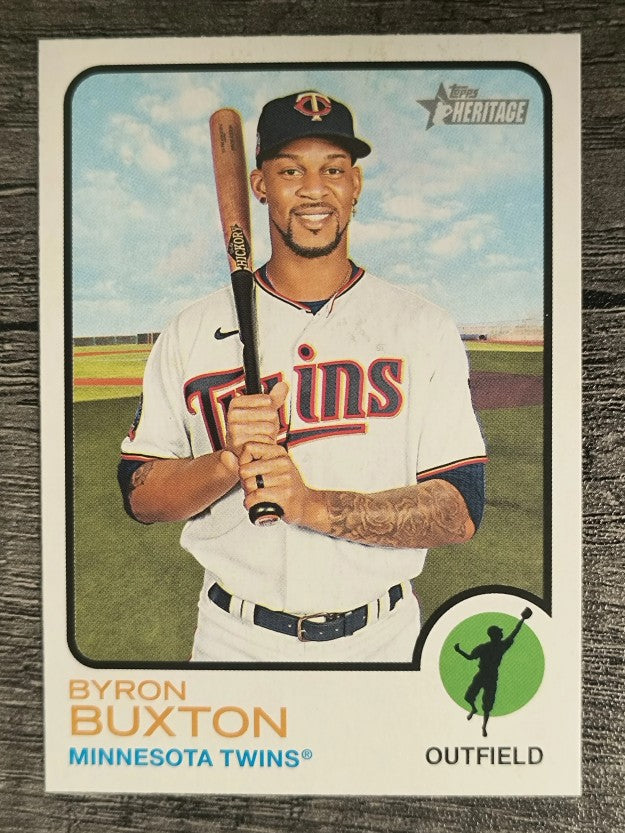 2022 Topps Heritage #186 Byron Buxton