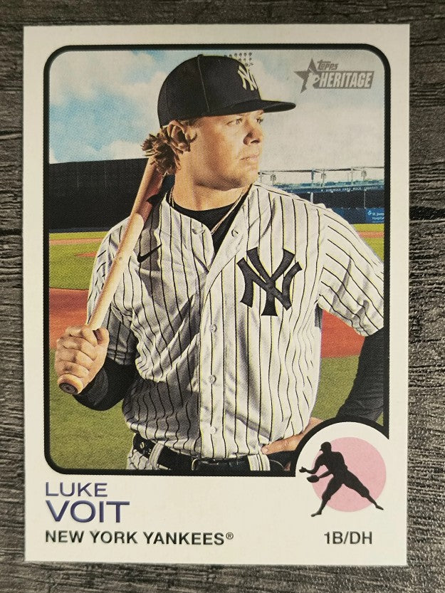2022 Topps Heritage #385 Luke Voit