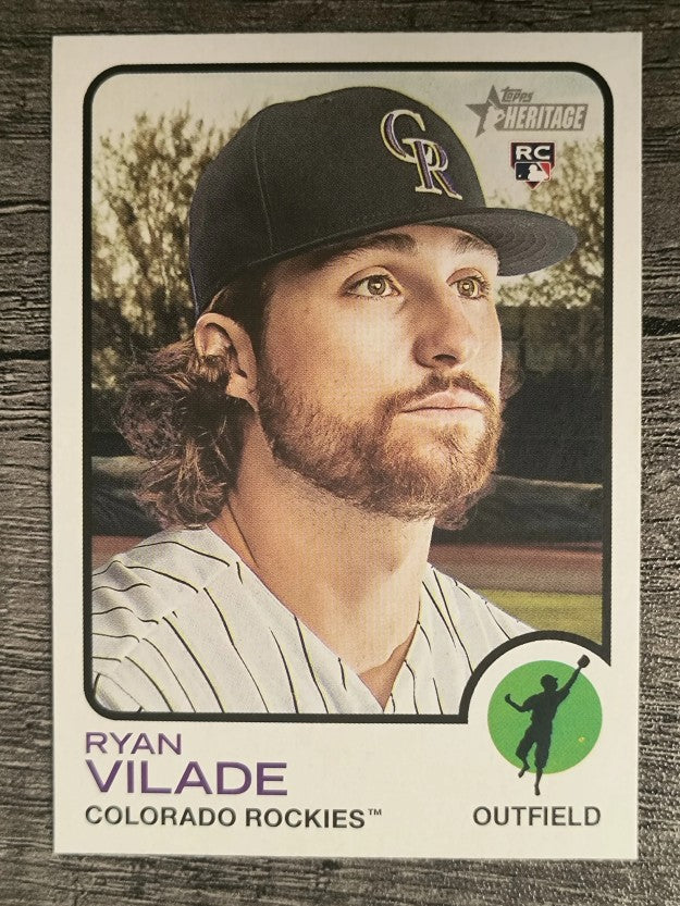 2022 Topps Heritage #112 Ryan Vilade RC