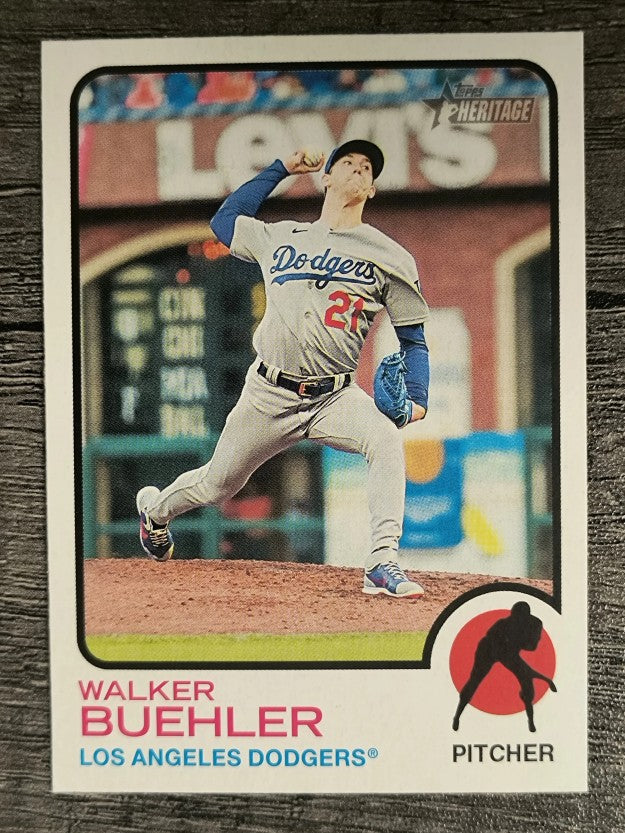 2022 Topps Heritage #127 Walker Buehler