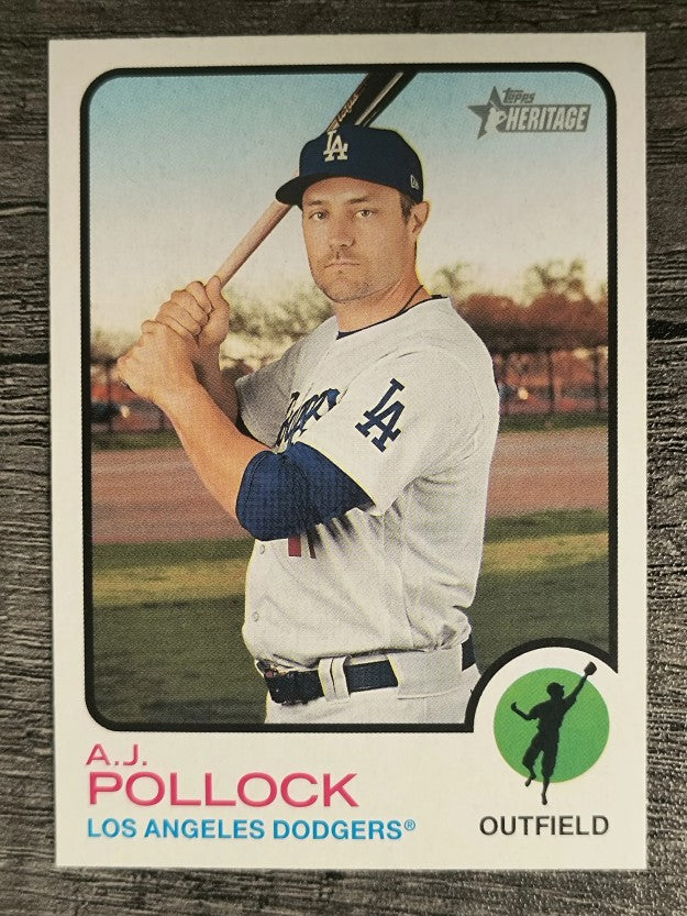 2022 Topps Heritage #330 A.J. Pollock