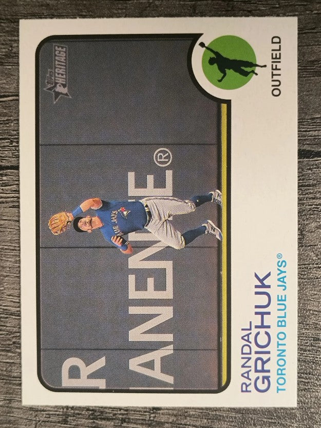 2022 Topps Heritage #228 Randal Grichuk