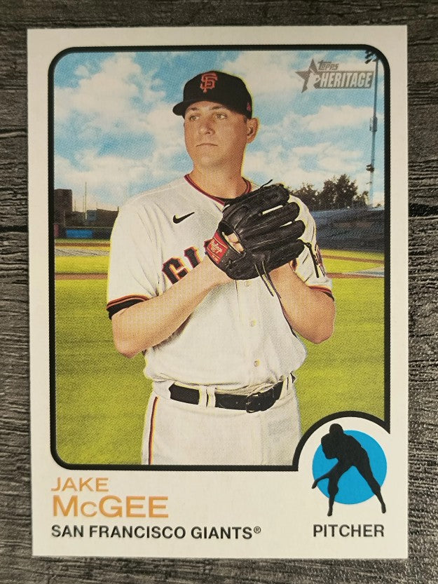 2022 Topps Heritage #293 Jake McGee