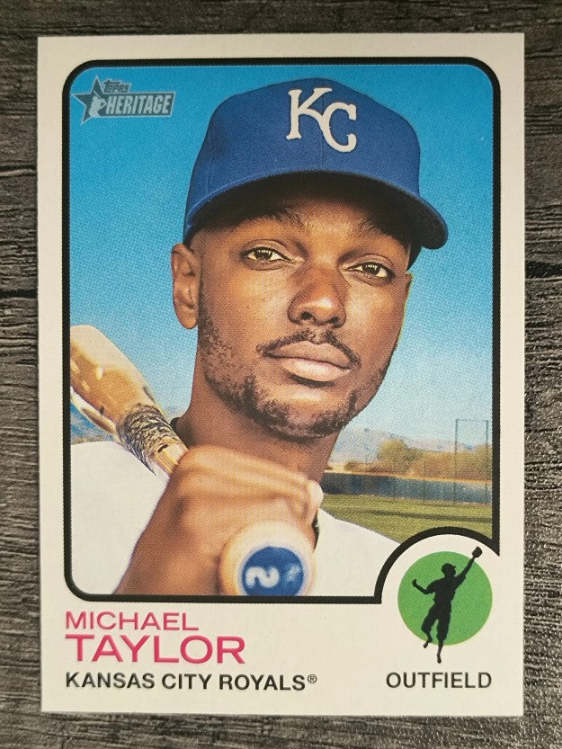 2022 Topps Heritage #272 Michael Taylor