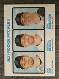 2022 Topps Heritage #73 Zach Pop RC/Zach Thompson RC/Anthony Bender RC